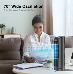 Digital Silent Bladeless Tower Fan