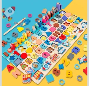 7 in 1 Montessori Kids Educative Puzzle