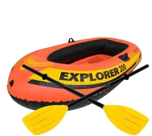Intex Pvc Explorer 200 Inflatable Boat For 2-3persons 185x94x41cm