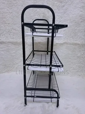 Multi Functional Three Tier Kitchen Rack