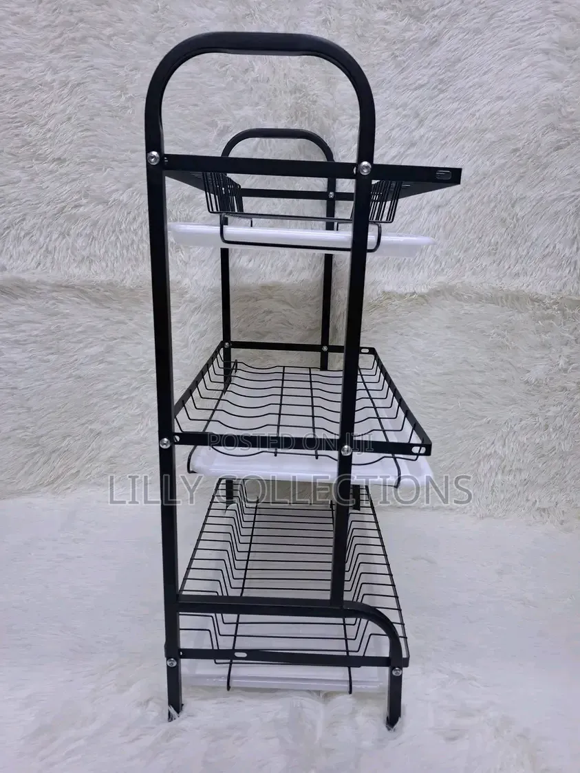 Multi Functional Three Tier Kitchen Rack
