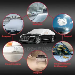 Half Car Cover Windshield for Sedan