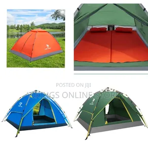 2/3/4 Person Camping Tent With Removable Rain Fly, Easy Setup Outdoor