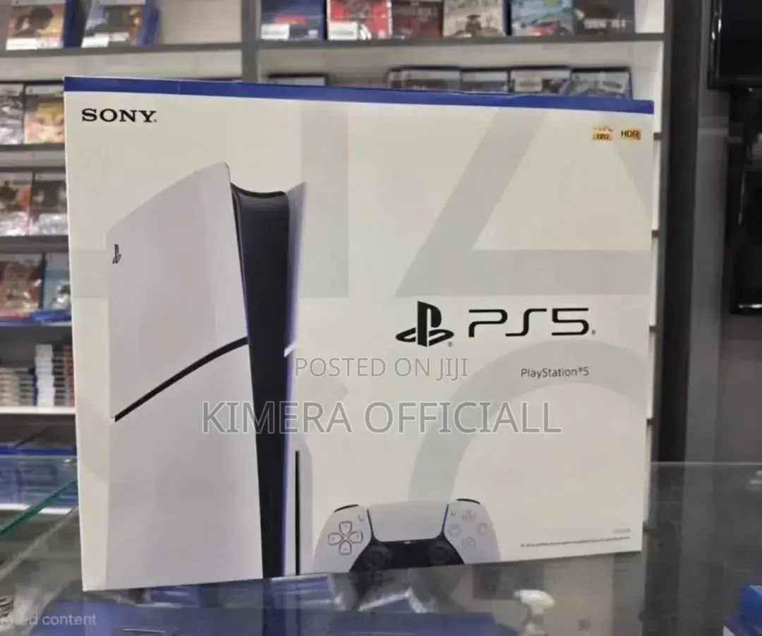 Brand New Ps5 Slim Disc Version Console Maximum Power. Sleeker Package
