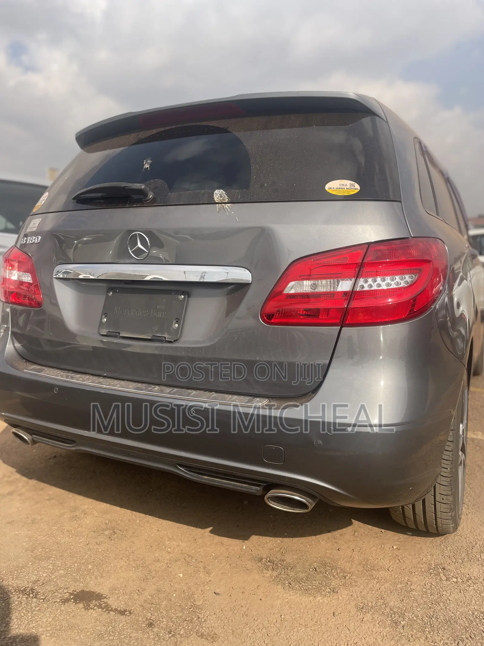 Mercedes-Benz B-Class B180 Petrol 2014 Gray