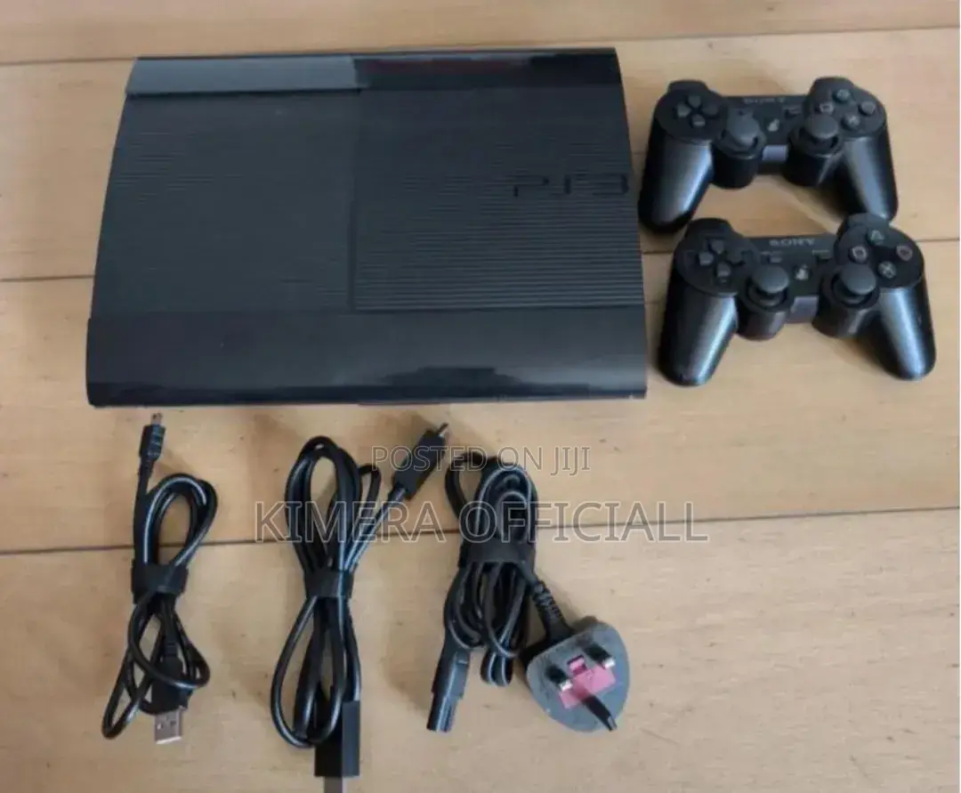 Ps3 Superslim. Comes With 15 Games and 2 Controllers