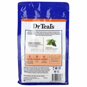 Dr. Teal's Pure Epsom Salt Soaking Solution Pre Post-Workout 1.36 Kg