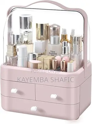 Portable Dustproof Makeup Skincare Organizer Box