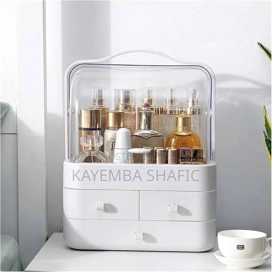Portable Dustproof Makeup Skincare Organizer Box