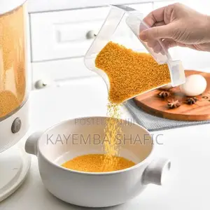 6-grid 360° Rotating Grain And Cereal Dispenser