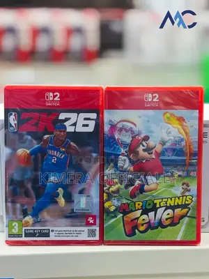 Nba2k26 and Mario Tennis Fever Games for Nintendo Switch 2