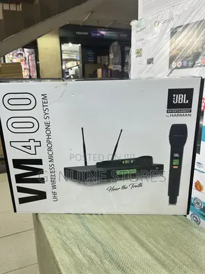 JBL Double Wireless Microphones Vm400