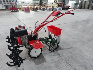 Tractor With Seeder