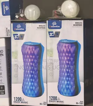 Boomgo Led Wireless Speaker 1200mah