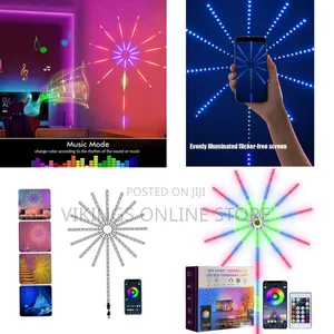 Firework Led Strip Lights, Rgbic Color Changing Led Strip Lights
