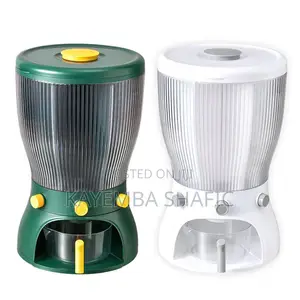 4-Grid 360° Rotating Cereal Rice Dispenser (Airtight Food Storage)