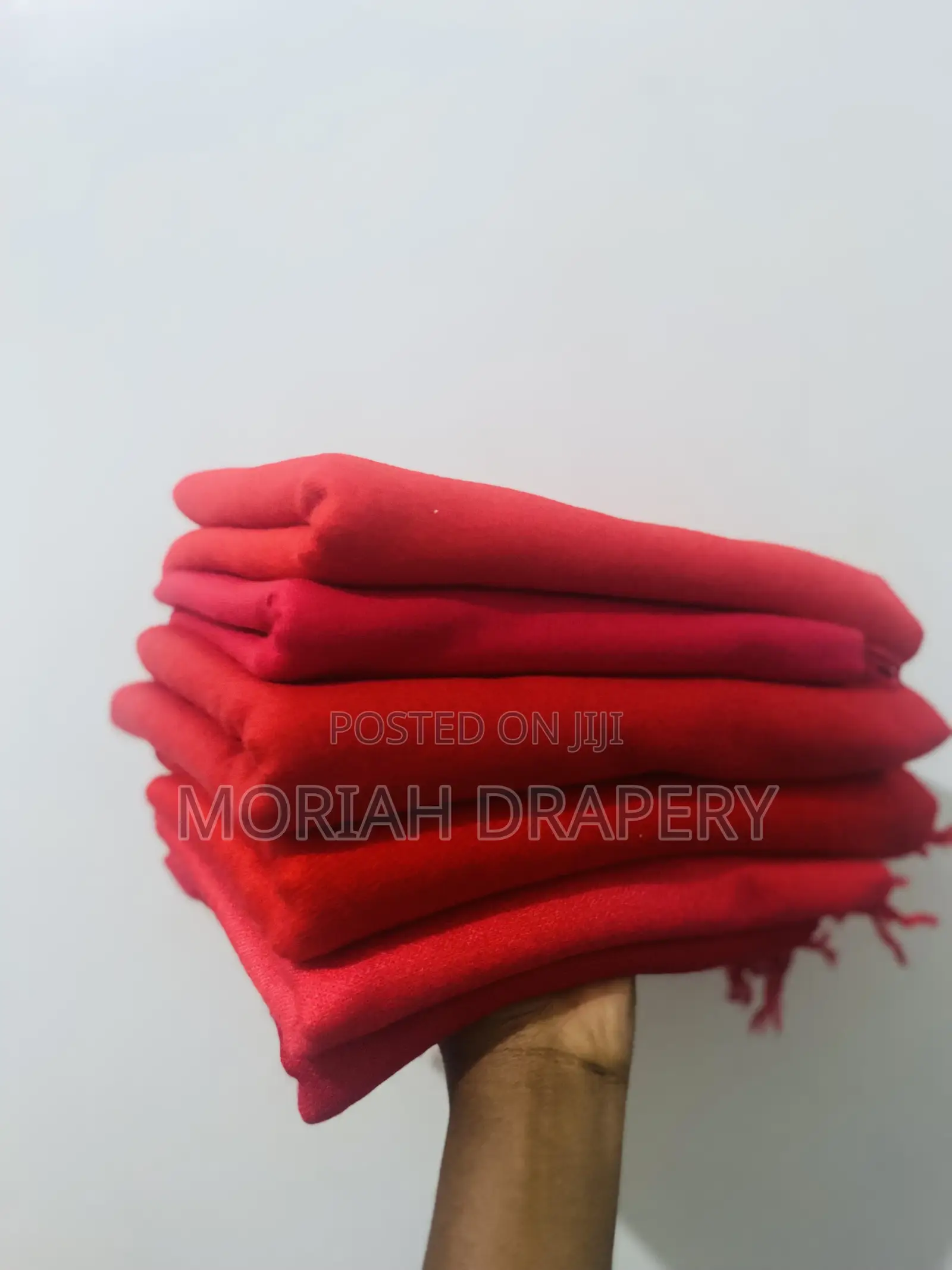 Plain Red Scarf