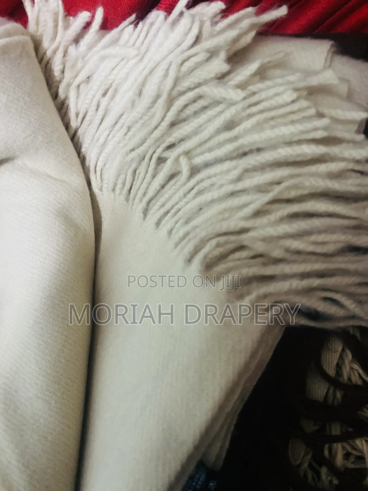 Beige Scarf Brown Scarf