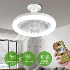 Led Ceiling Fan Light Fan 30w 3 Speeds Dimmable 3 Colors Suitable