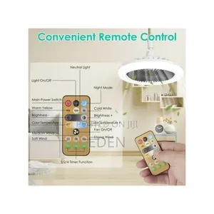 Led Ceiling Fan Light Fan 30w 3 Speeds Dimmable 3 Colors Suitable