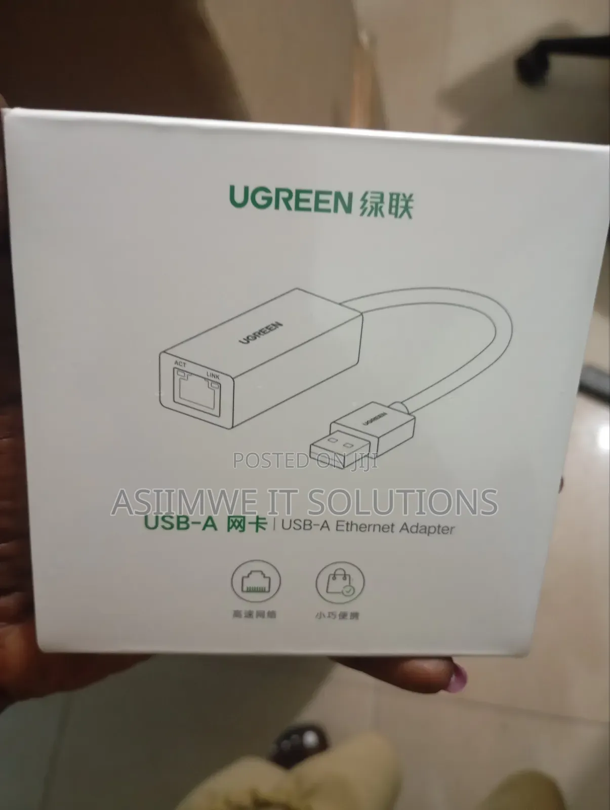 Original Usb a to Lan Adapter Ugreeen