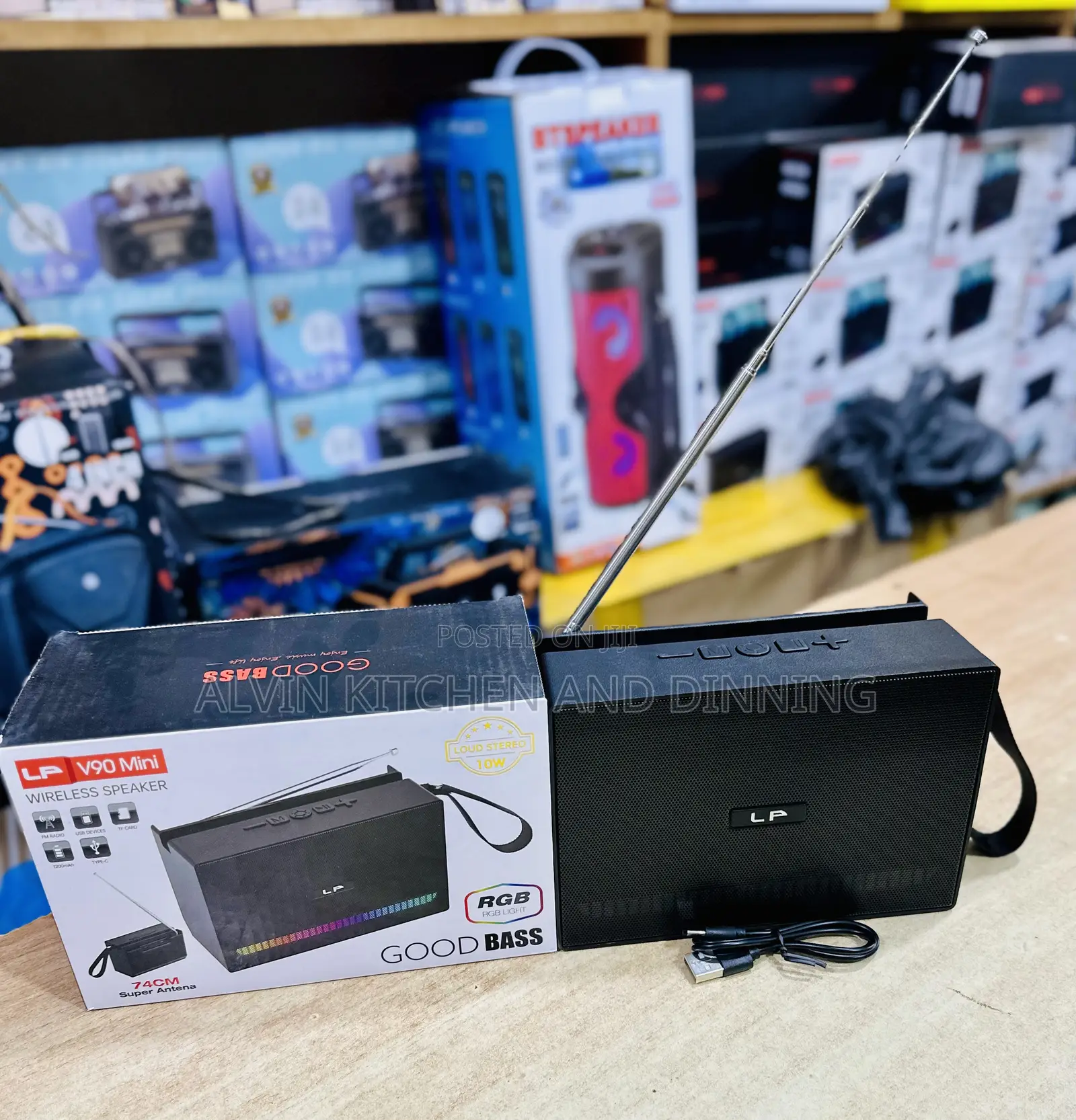 Wireless Speaker With Radio