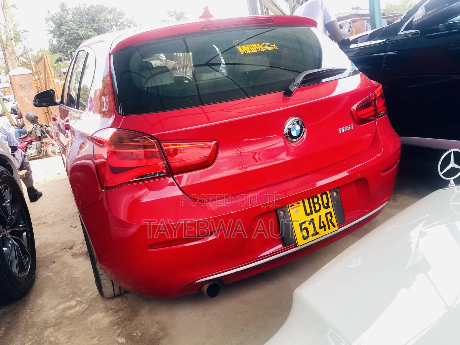 BMW 118i 2016 Red