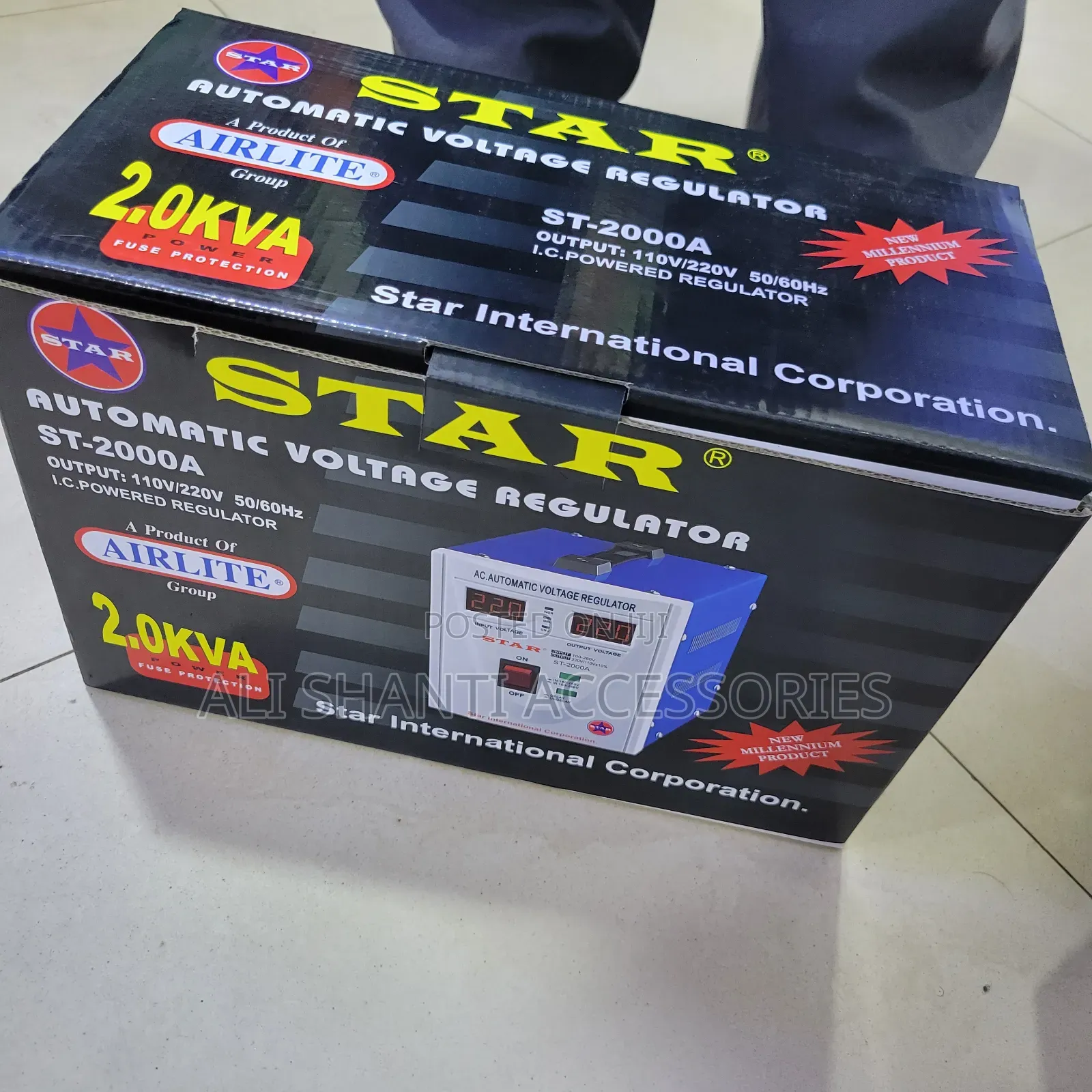 Star Automatic Voltage Regulator St-2000a