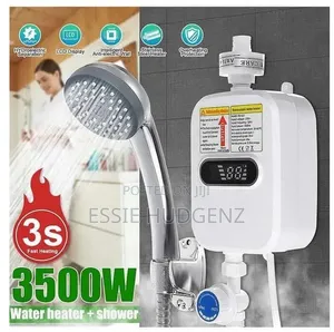 Instant Tankless Water Heater and Shower Head