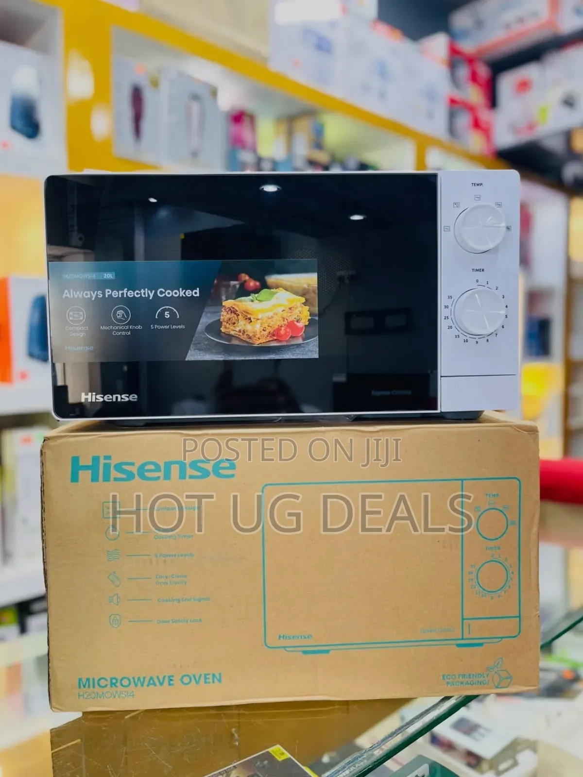 Hisense 20 Liters Microwave 20 L – Silver