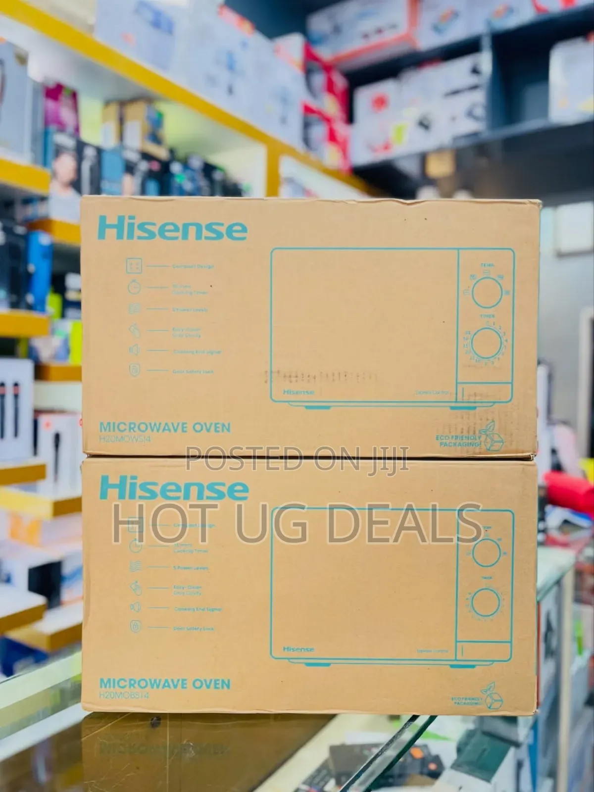 Hisense 20 Liters Microwave 20 L – Silver