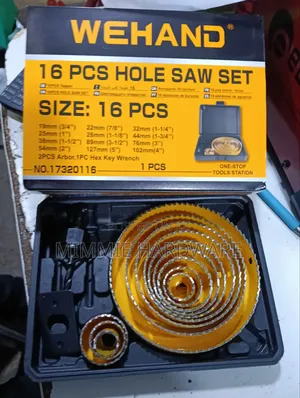 Hole Saw Set, 16pcs