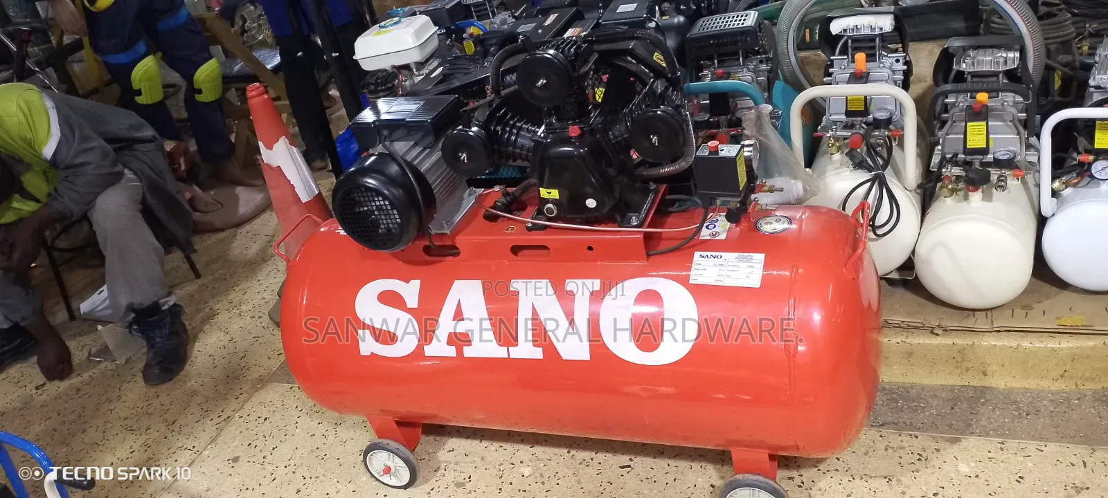 200l,Air Compressor, Electric 3piston(Single Pahse)