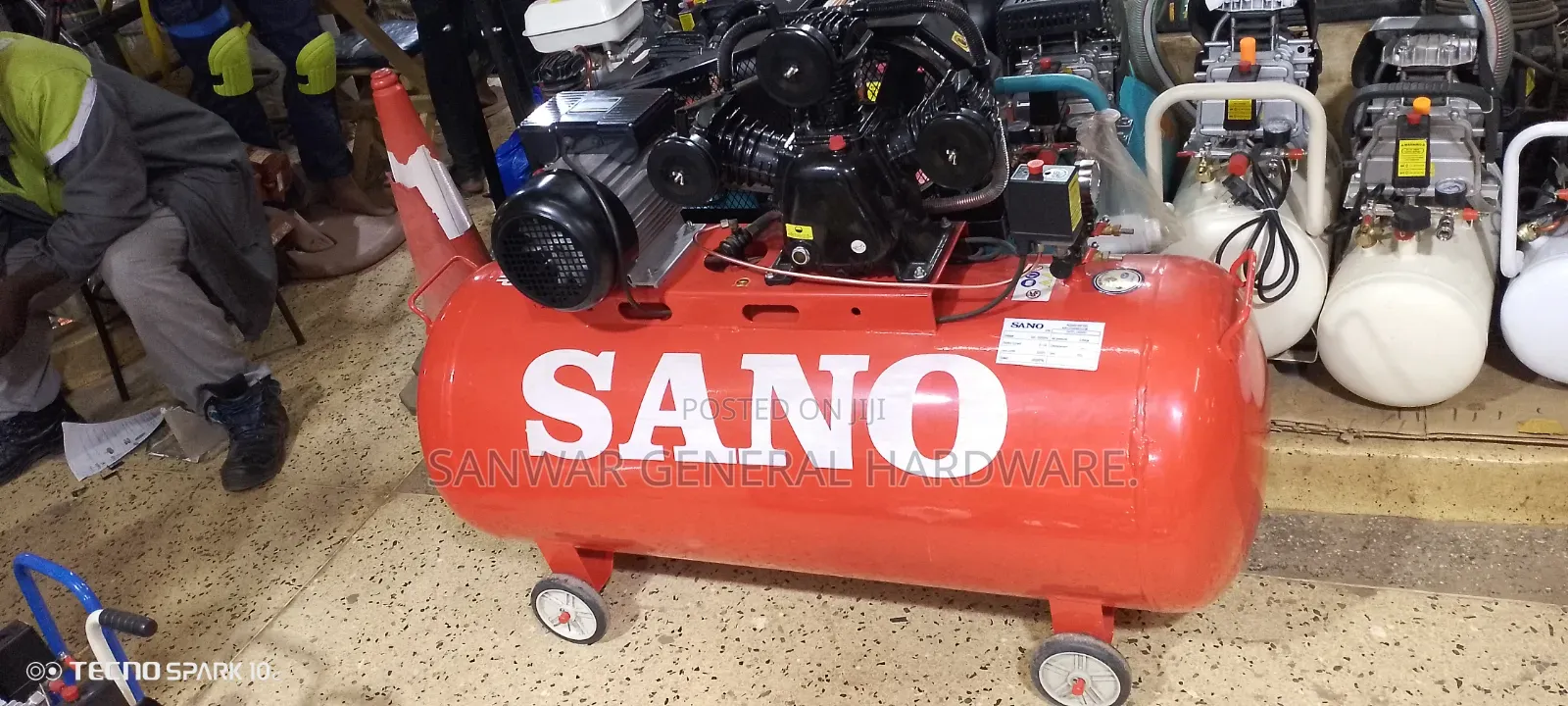 200l,Air Compressor, Electric 3piston(Single Pahse)
