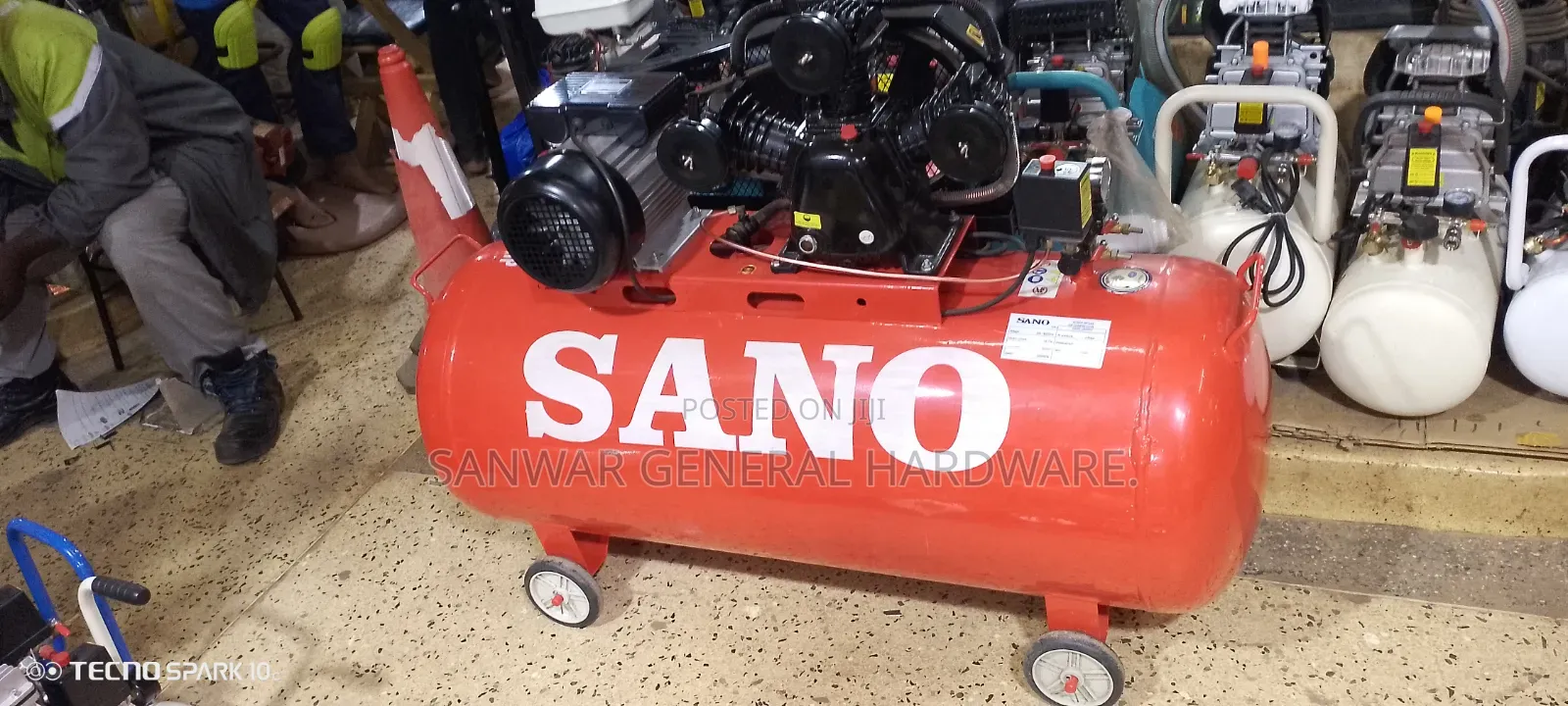 200l,Air Compressor, Electric 3piston(Single Pahse)