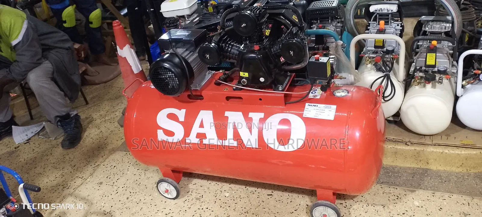 200l,Air Compressor, Electric 3piston(Single Pahse)