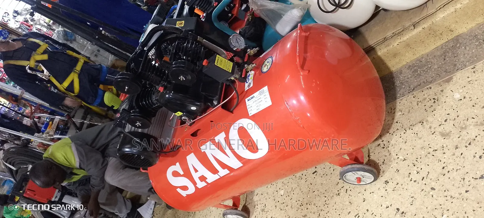 200l,Air Compressor, Electric 3piston(Single Pahse)