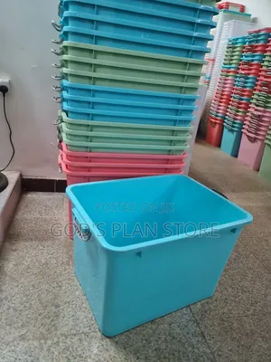 69cm×42cm×42cm Plastic Storage Boxes Plastic Storage Boxes 100litres