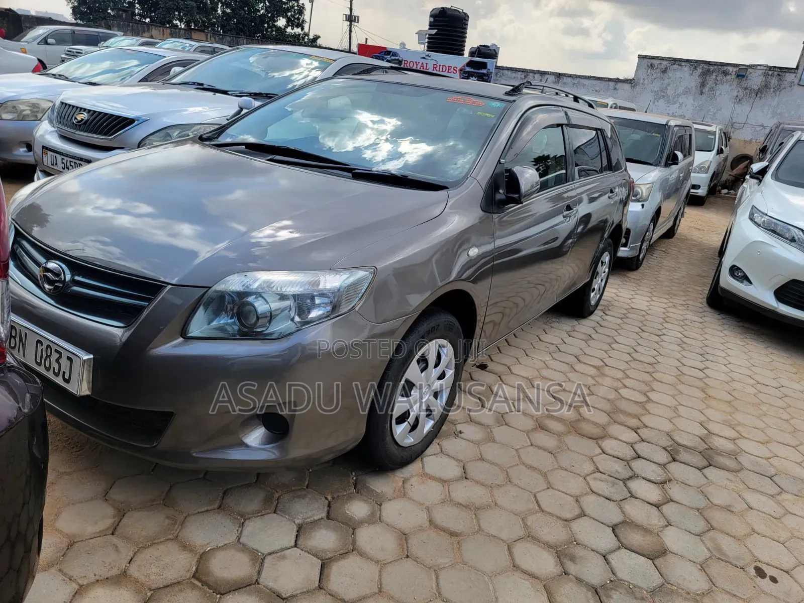 Toyota Corolla Fielder 2009 Gray