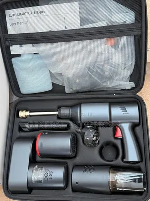 Multifunctional 4-in-1 Cordless Automotive Care System.