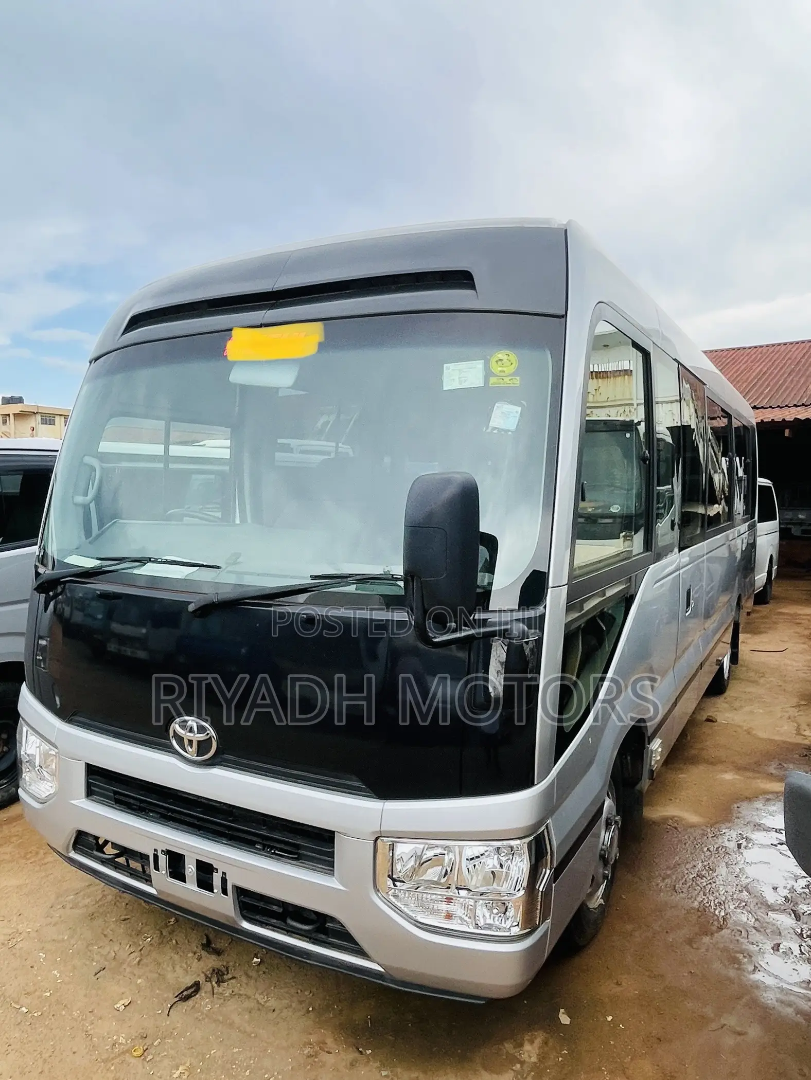 Toyota Coaster 2018 Silver