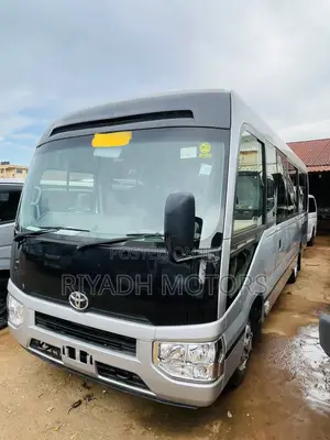 Toyota Coaster 2018 Silver