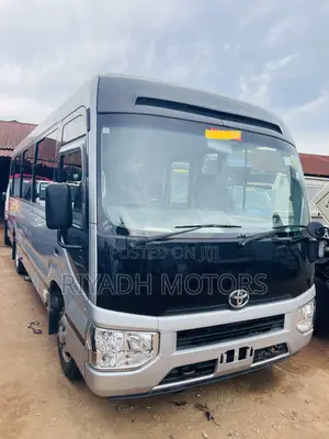 Toyota Coaster 2018 Silver