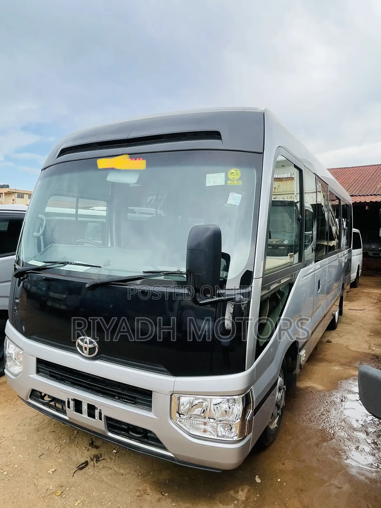 Toyota Coaster 2018 Silver