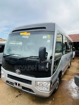 Toyota Coaster 2018 Silver