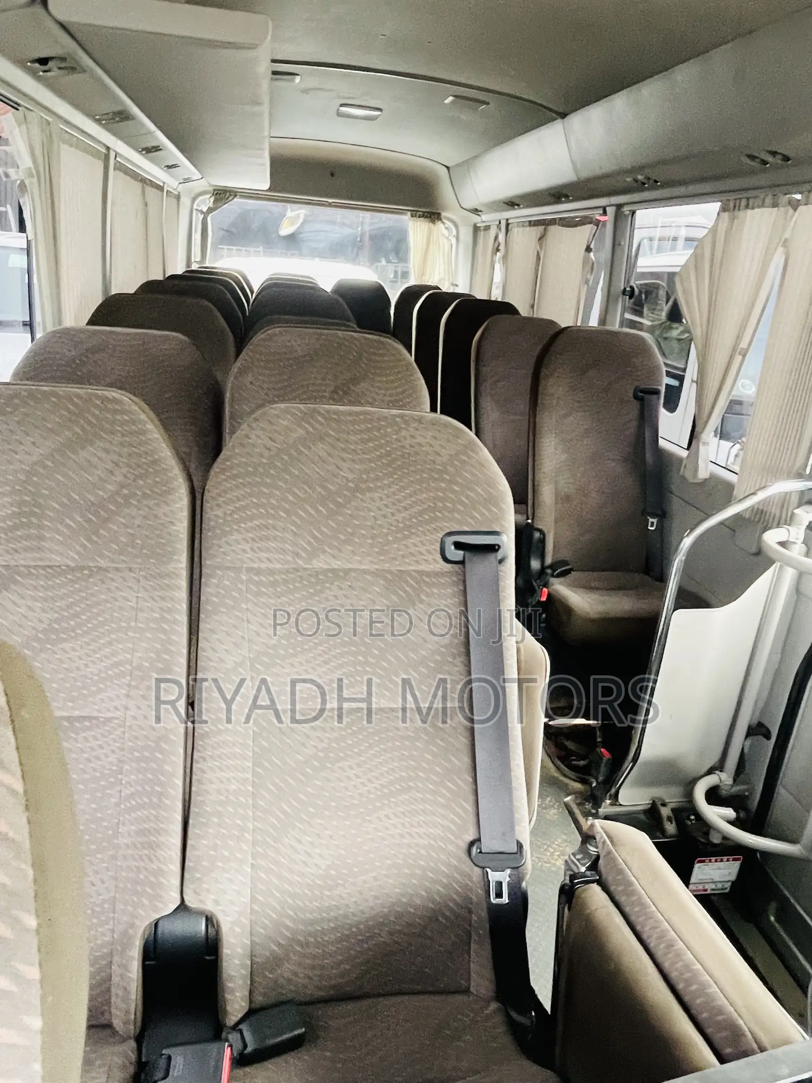 Toyota Coaster 2018 Silver