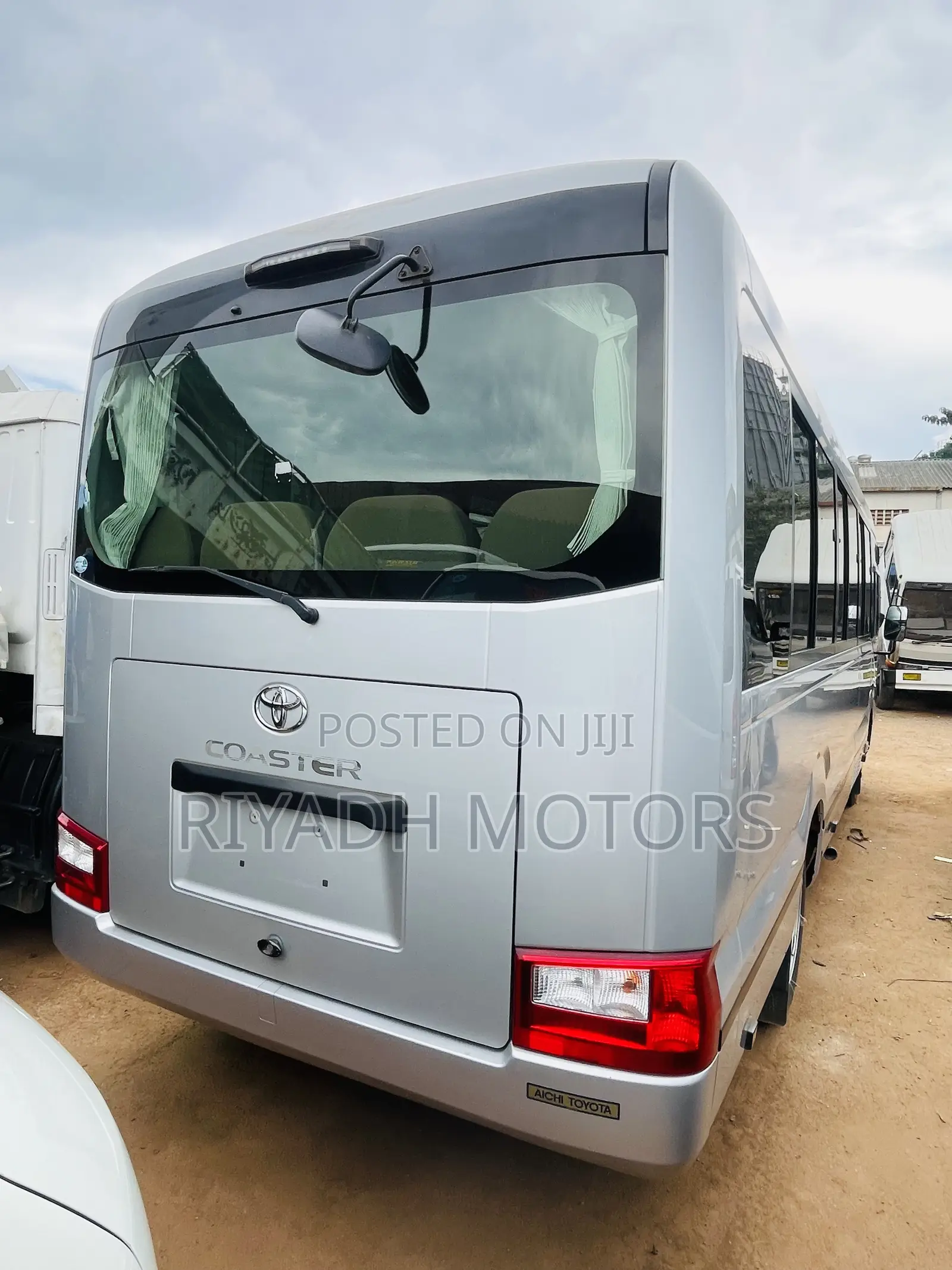 Toyota Coaster 2018 Silver