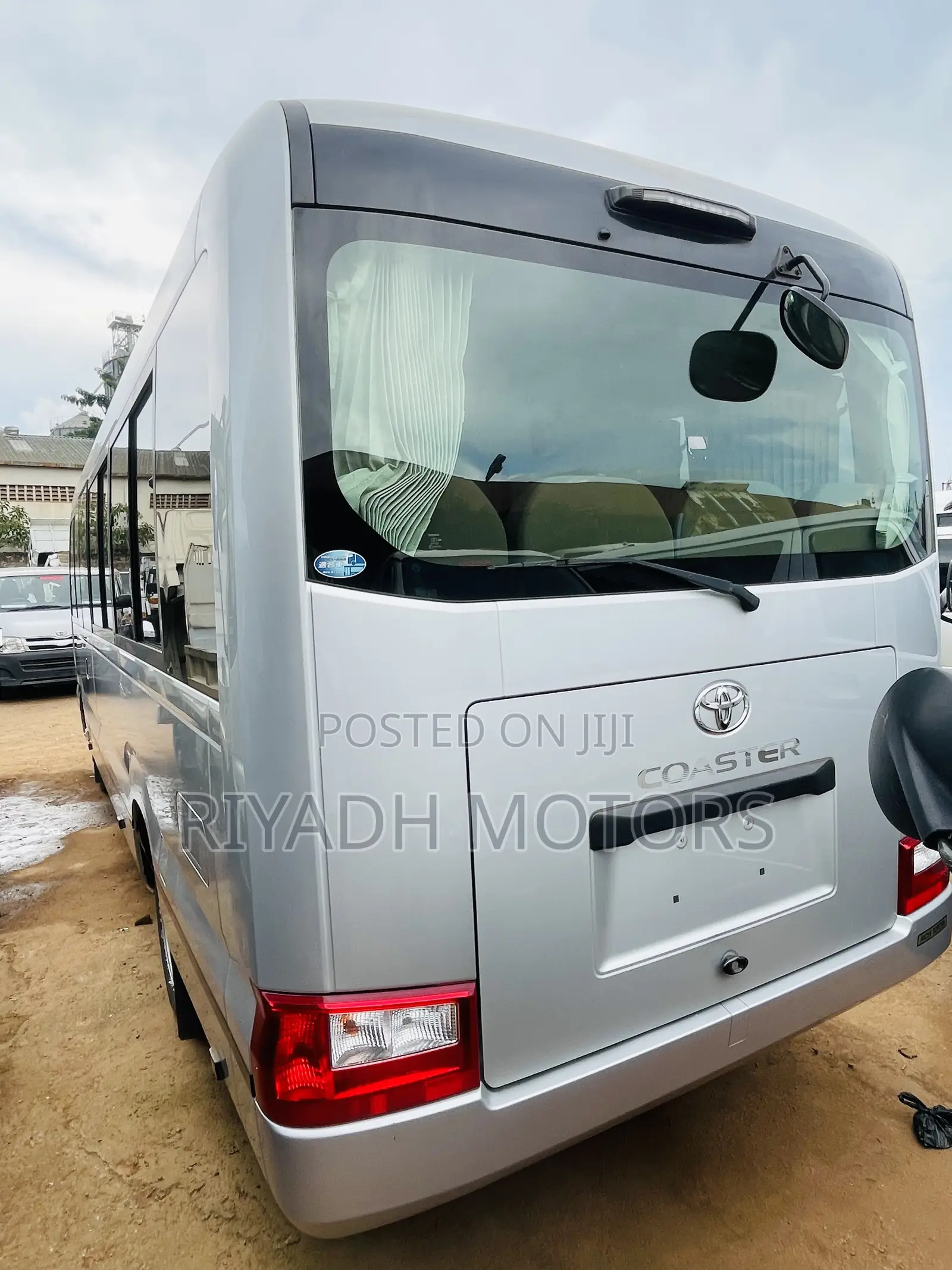 Toyota Coaster 2018 Silver
