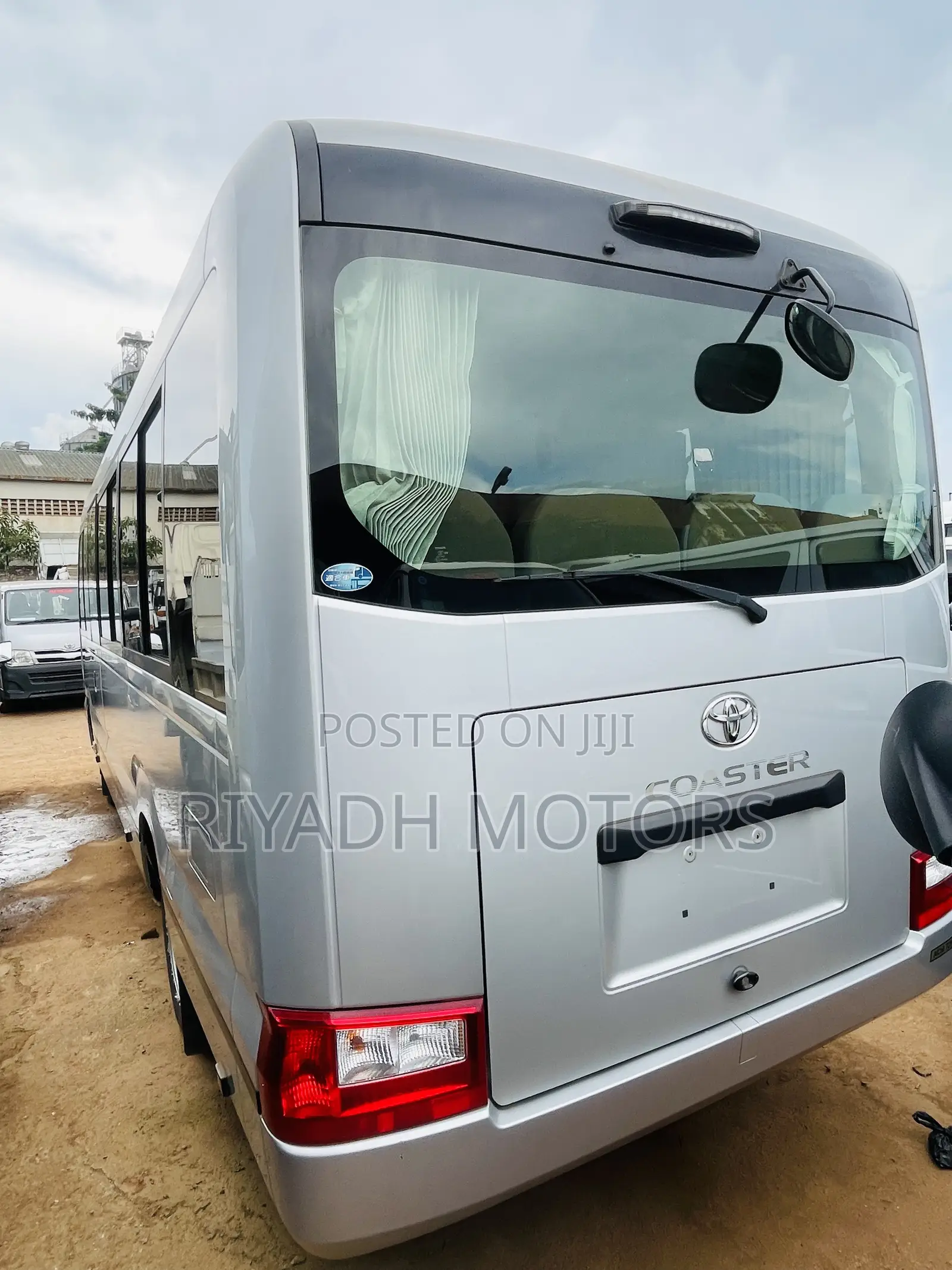 Toyota Coaster 2018 Silver