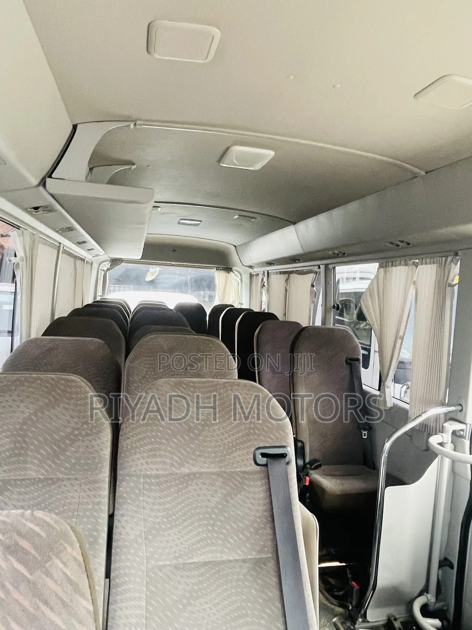 Toyota Coaster 2018 Silver
